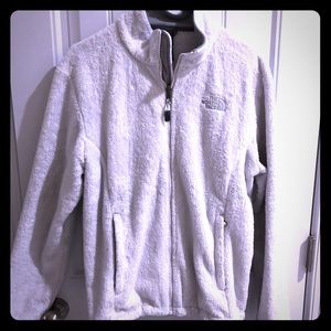 North Face fleece zip-up jacket